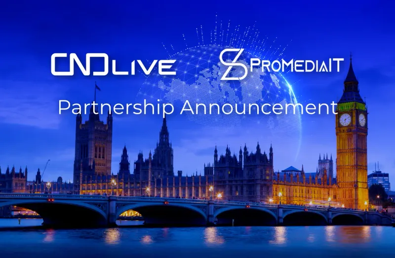 CNDLIVE Announces Official Distribution Partnership with PROMEDIAIT to Serve UK and European Markets