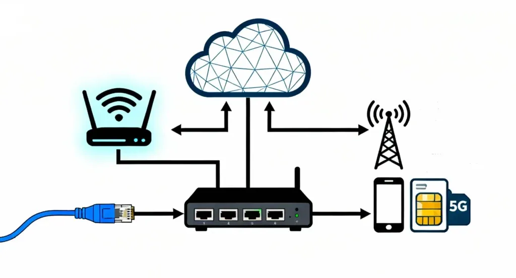 Setting up network